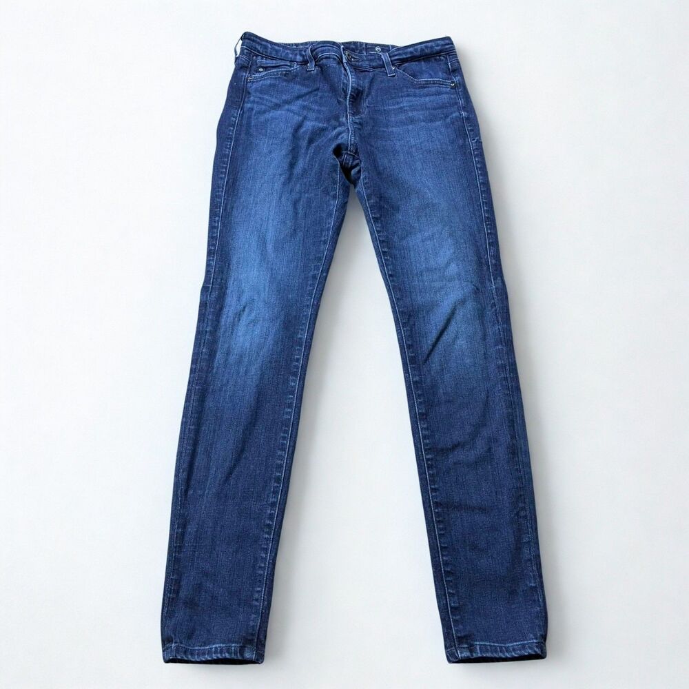 AG Adriano Goldschmied The Legging Ankle Jeans Womens 27R Dark Wash Skinny